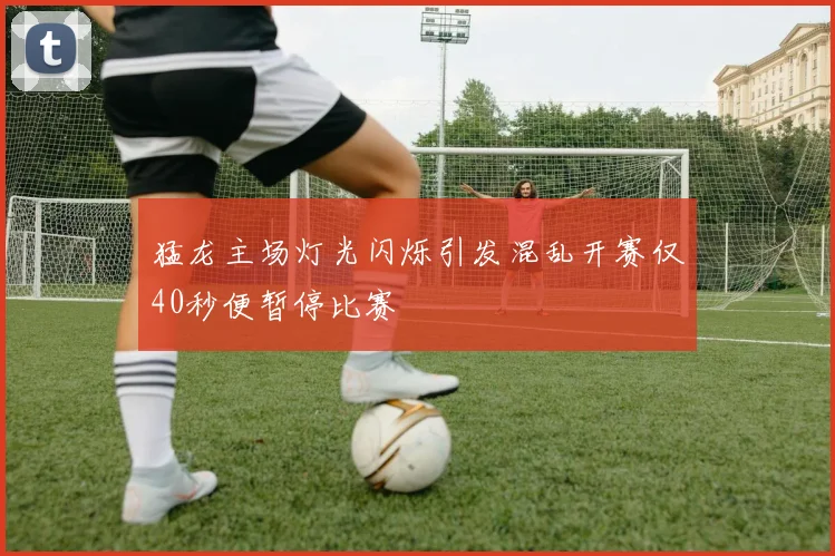 猛龙主场灯光闪烁引发混乱开赛仅40秒便暂停比赛